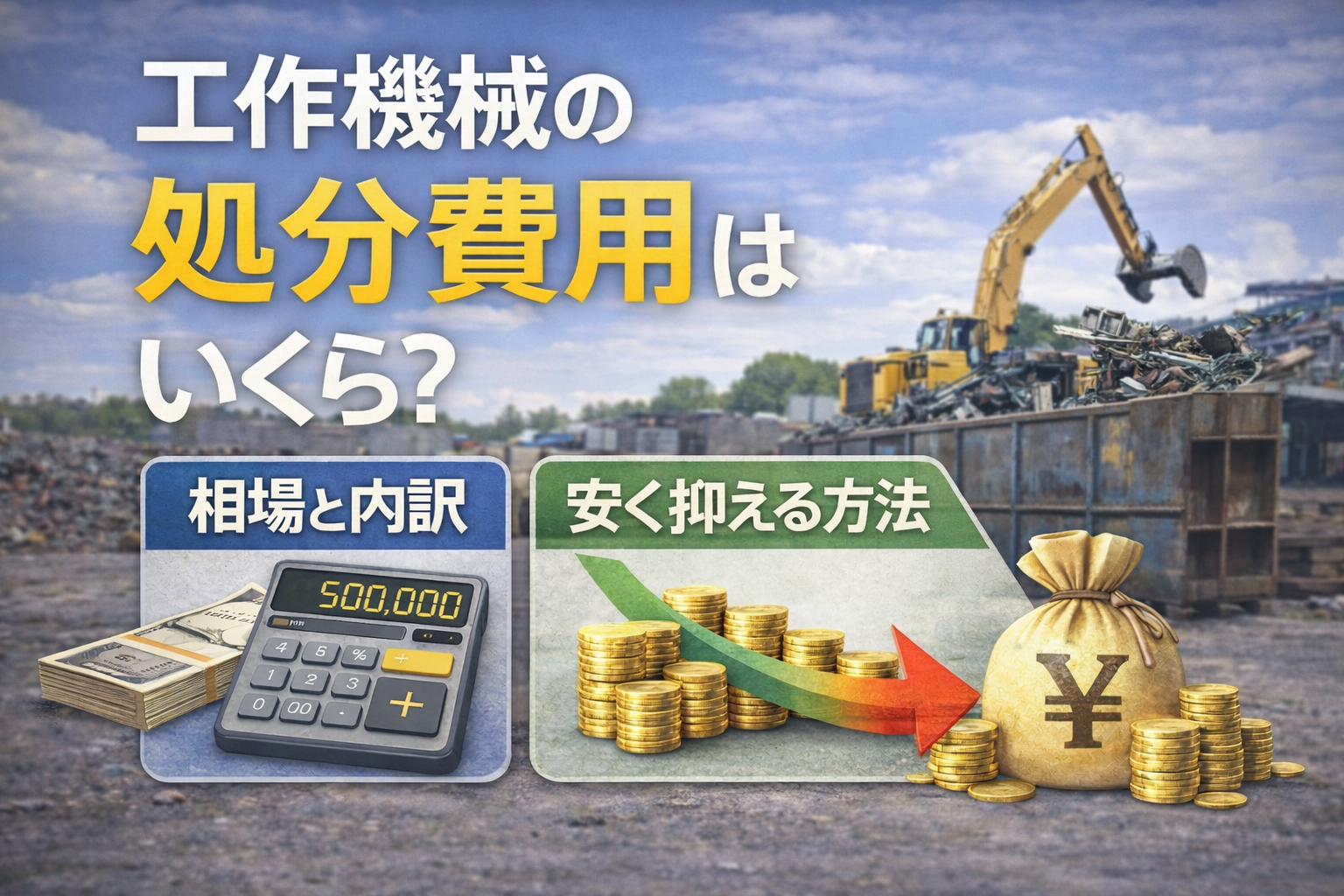 工作機械　処分費用