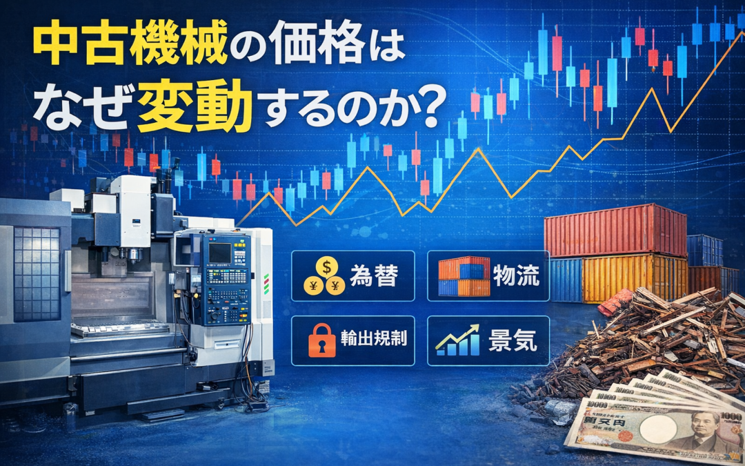 中古機械の価格はなぜ変動するのか