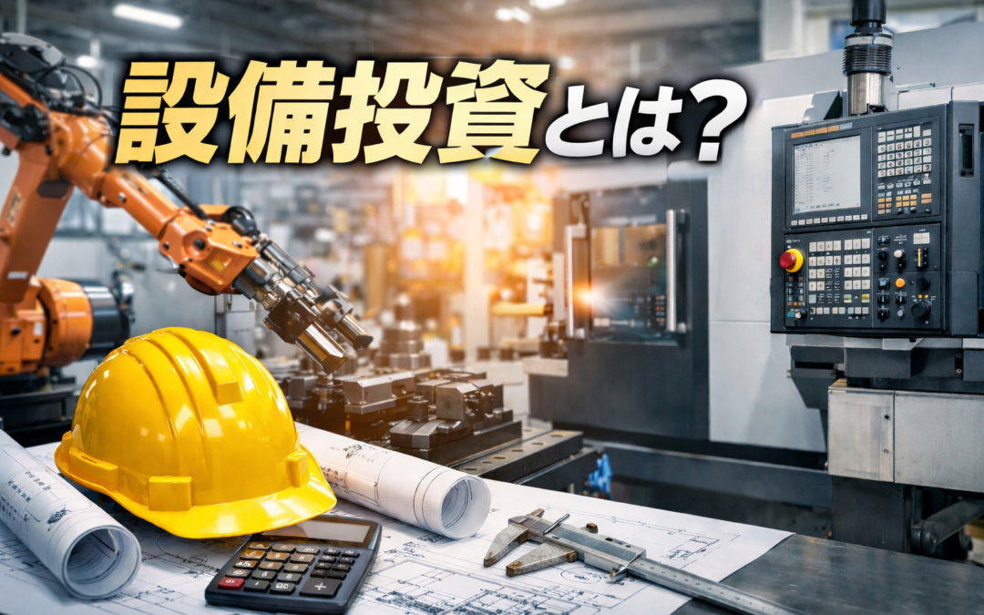設備投資とは？製造業における設備更新の考え方と判断基準を解説