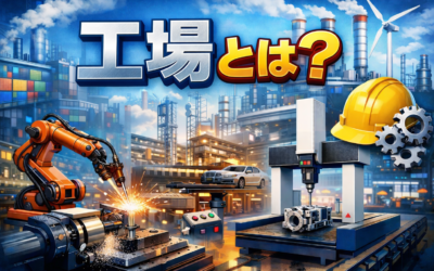 工場とは？役割・種類・設備をわかりやすく解説