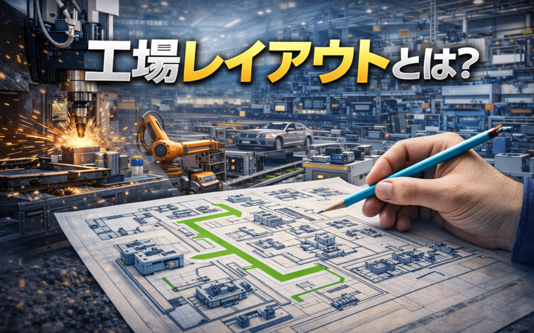 工場レイアウトとは？生産効率を高める工場設計の基本を解説