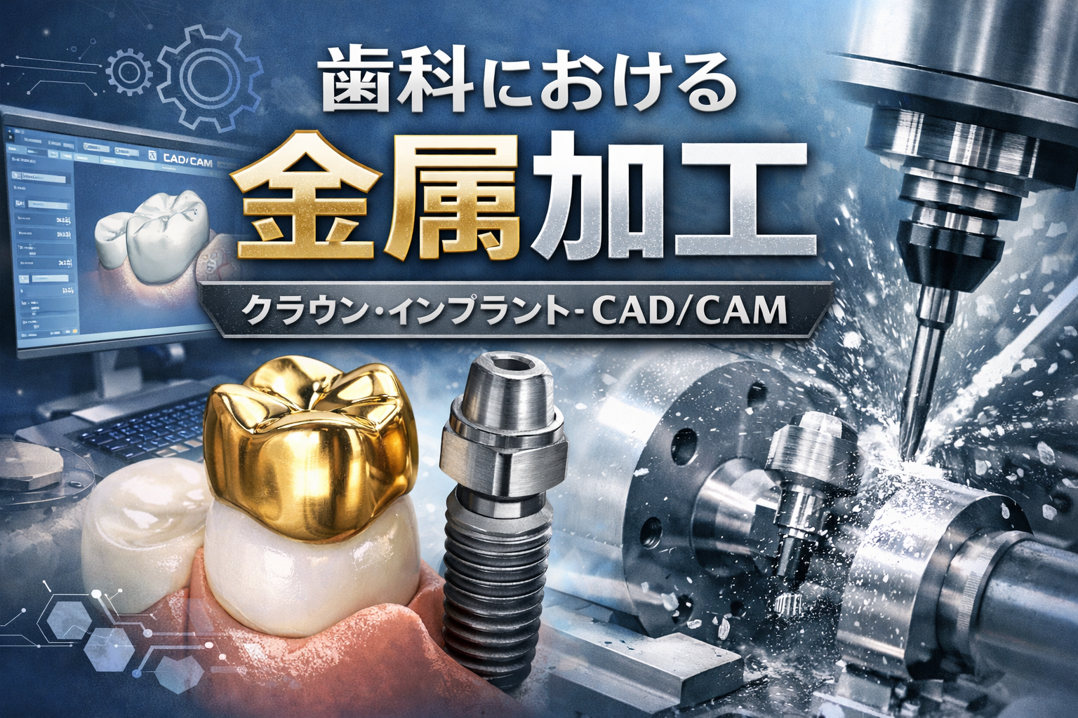 歯科　金属加工