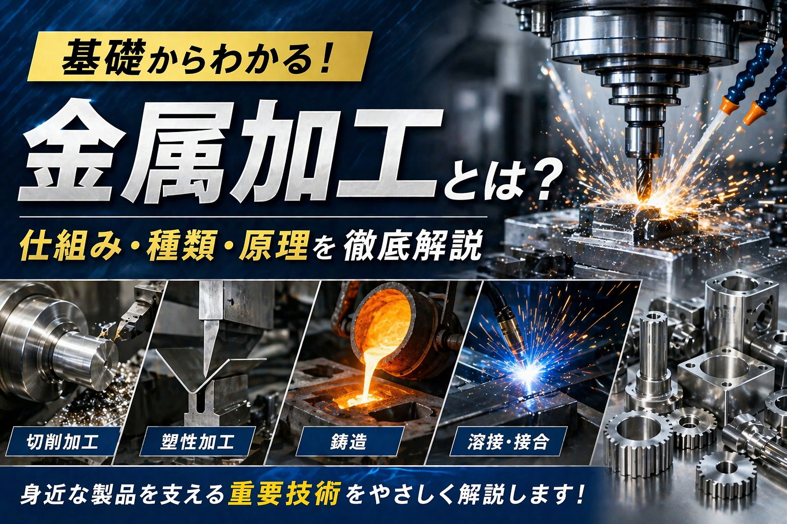 金属加工とは　原理　仕組み