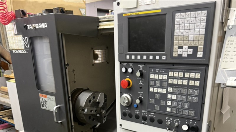TAKISAWA TCN-2600 NC旋盤 東京 買取