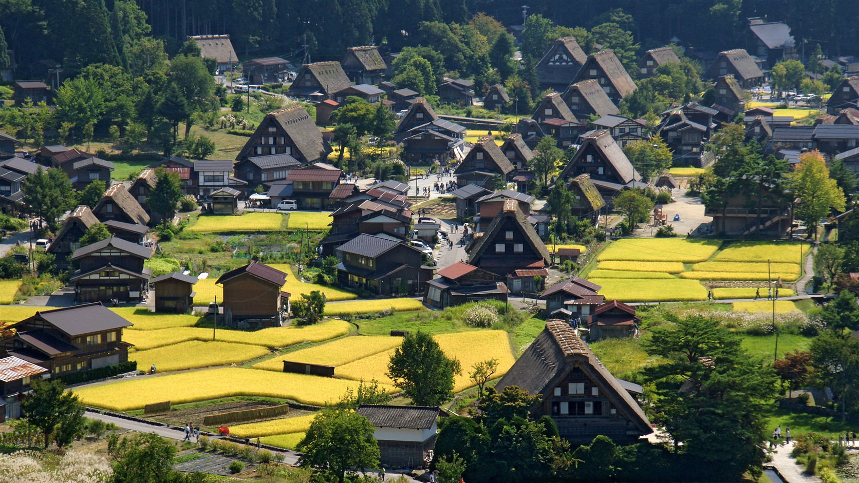白川郷の合掌造り集落